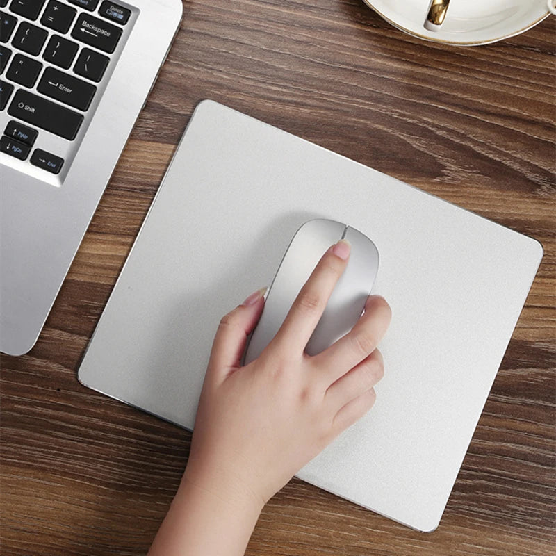 Aluminum Metal Mouse Pad Waterproof Non Slip