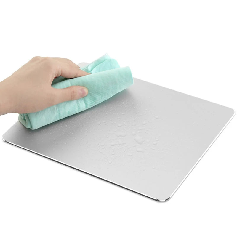 Aluminum Metal Mouse Pad Waterproof Non Slip