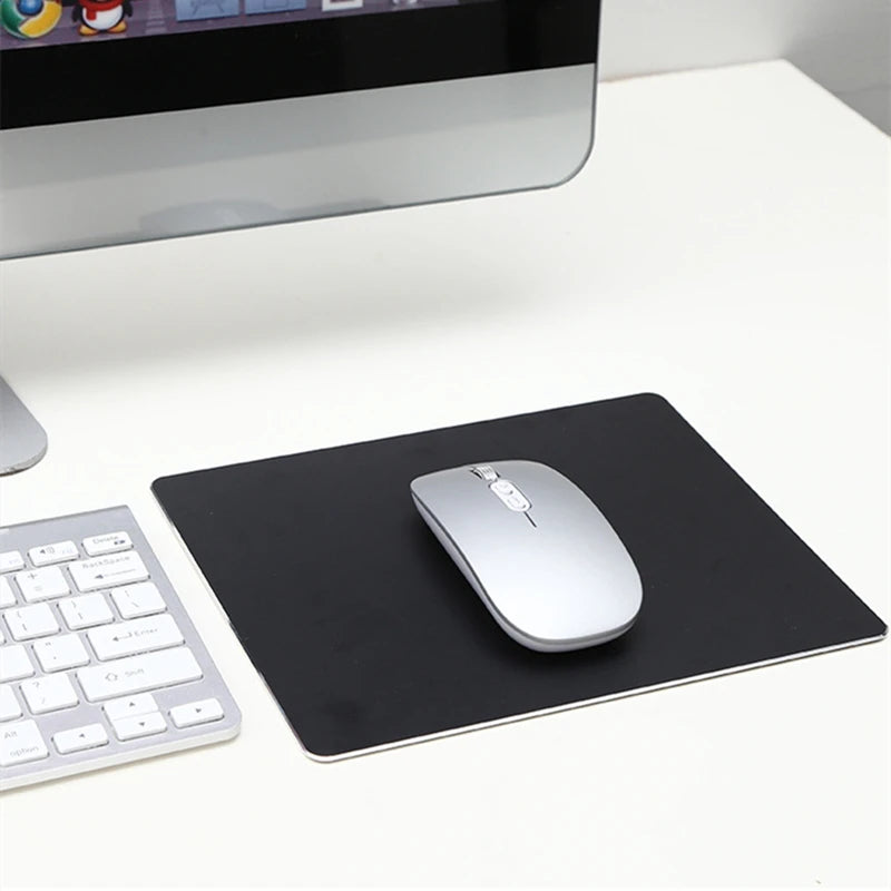 Aluminum Metal Mouse Pad Waterproof Non Slip