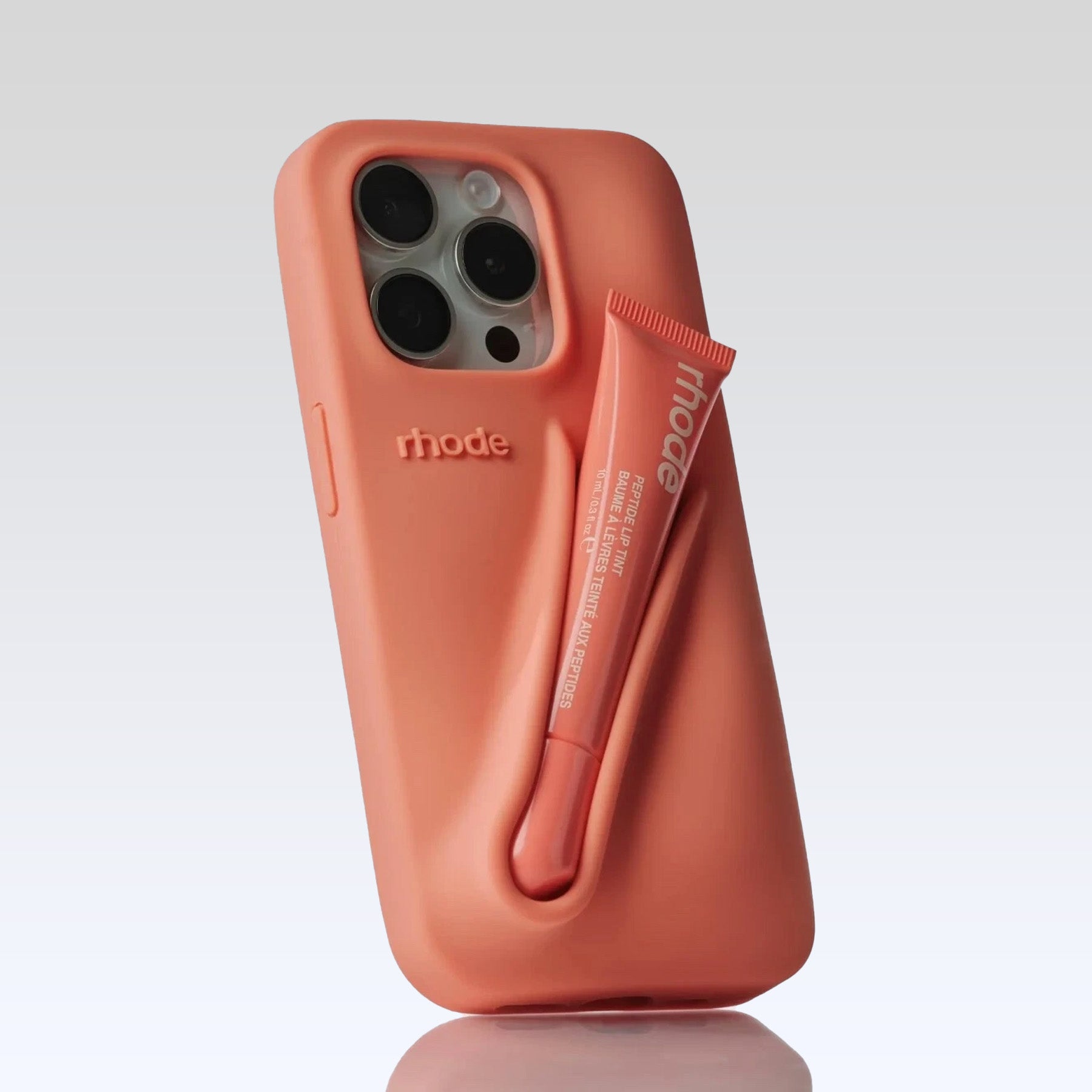 Rhode With Box Lipstick iPhone Case