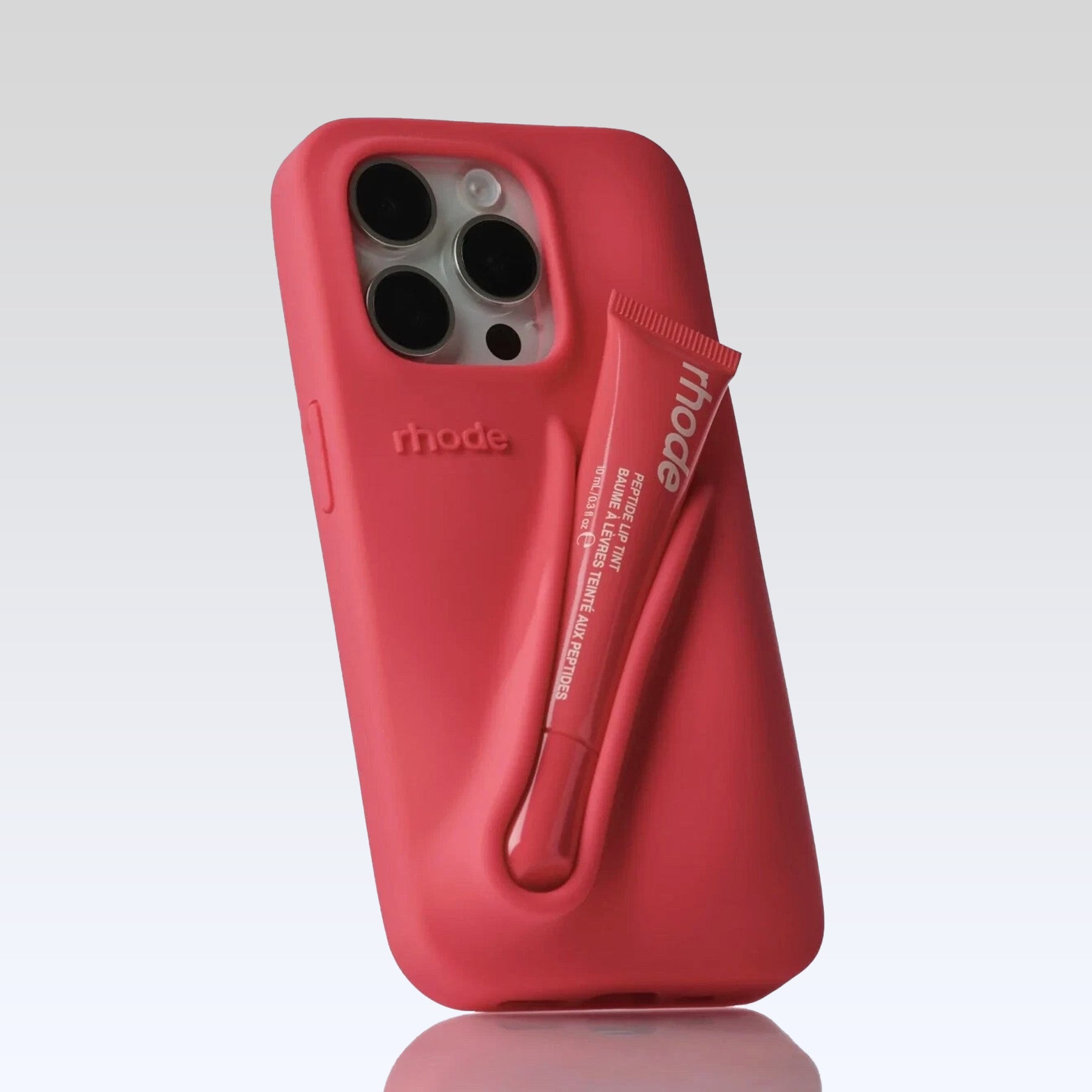 Rhode With Box Lipstick iPhone Case