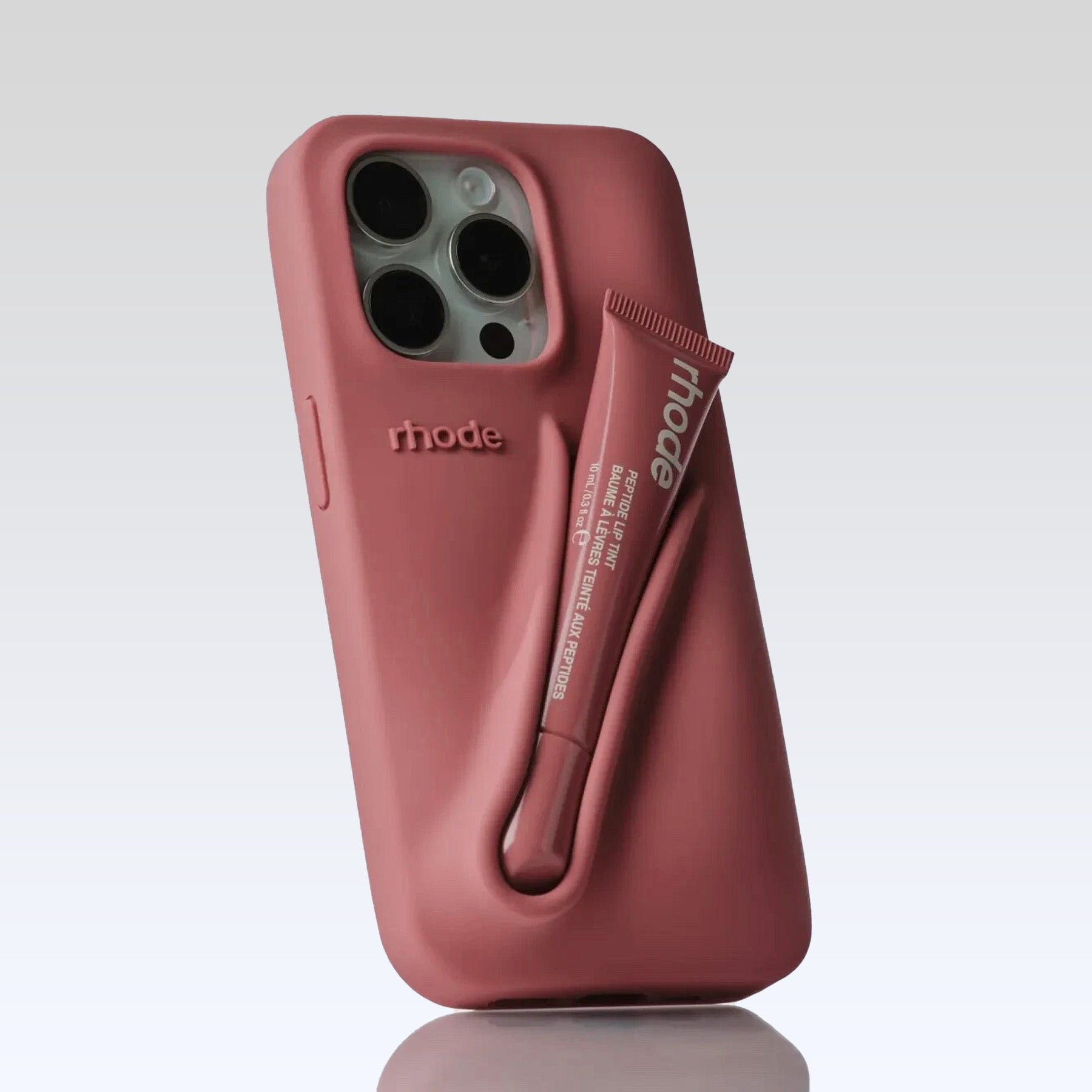 Rhode With Box Lipstick iPhone Case
