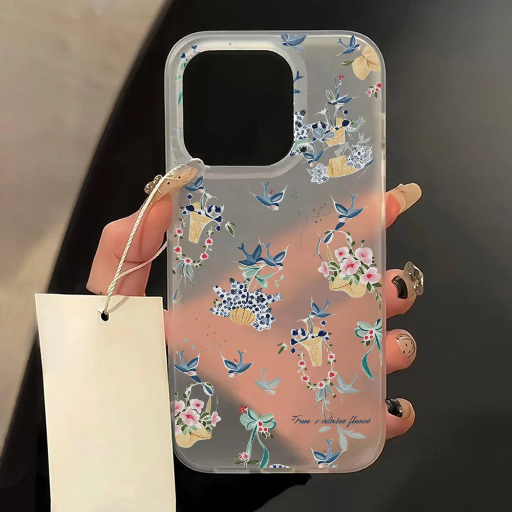 Transparent Matte iPhone Case