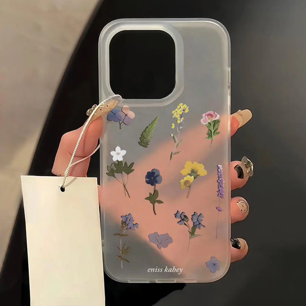 Transparent Matte iPhone Case