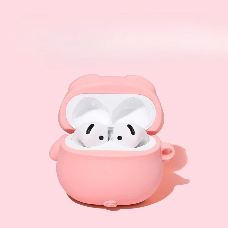 Cute 3D Pig AirPods Protective Case