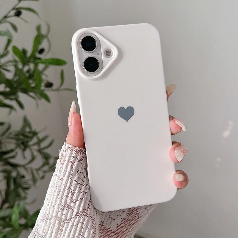Love Candy Color Silicone Soft iPhone Case