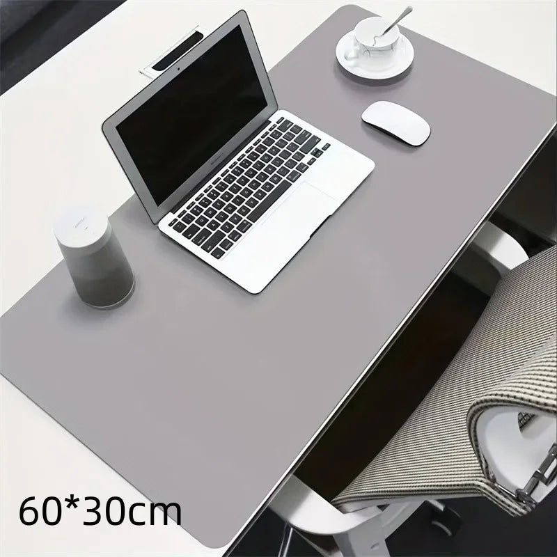 PU Leather Desk Mat 600x300mm Waterproof Mouse Pad