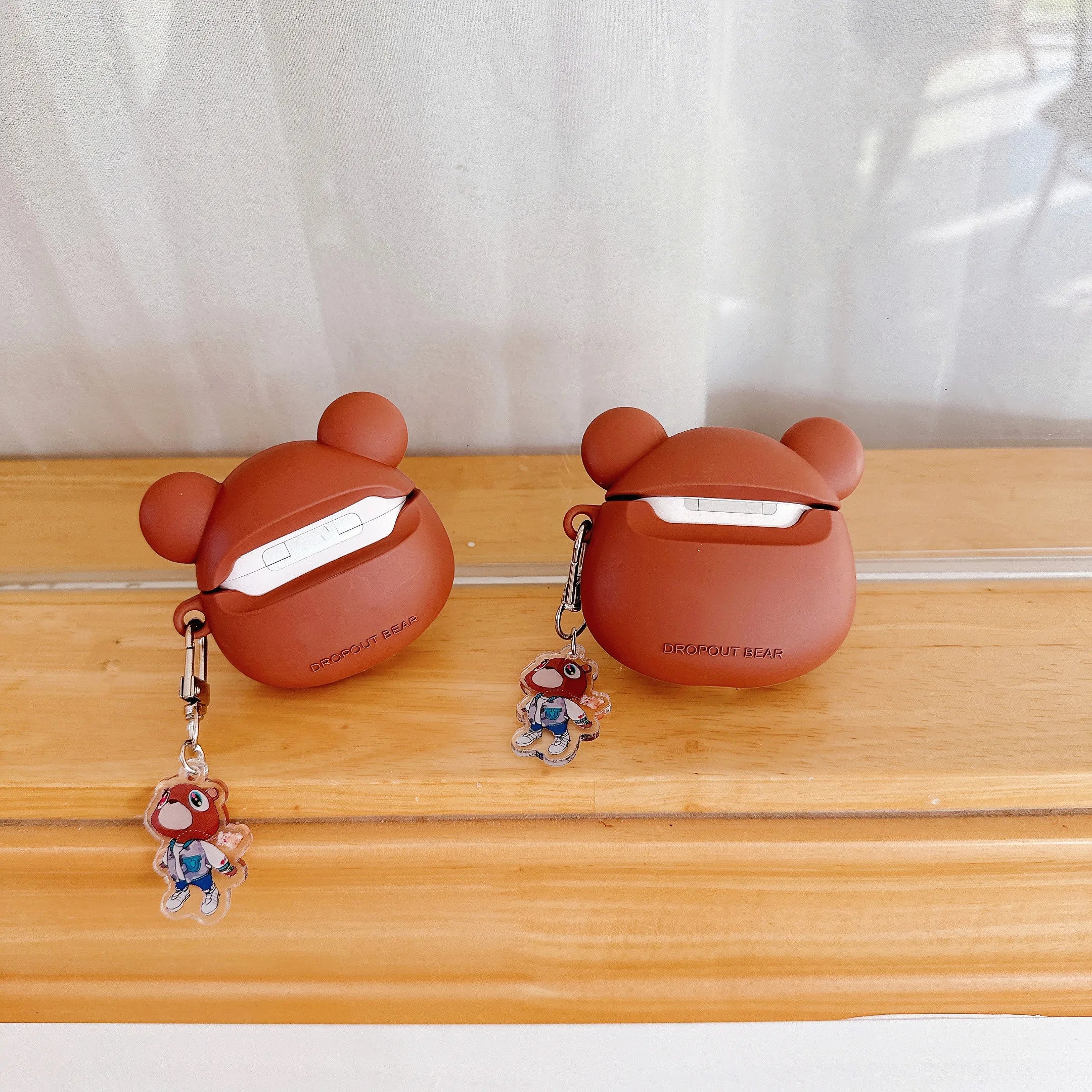 Teddy Bear AirPods Silicone Case