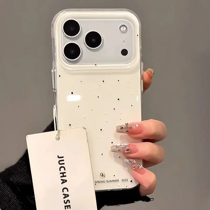 Polka Dot Cartoon Creative Cute iPhone Case