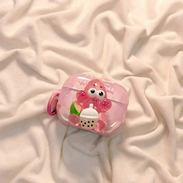 Candy Color AirPods Case with Hook