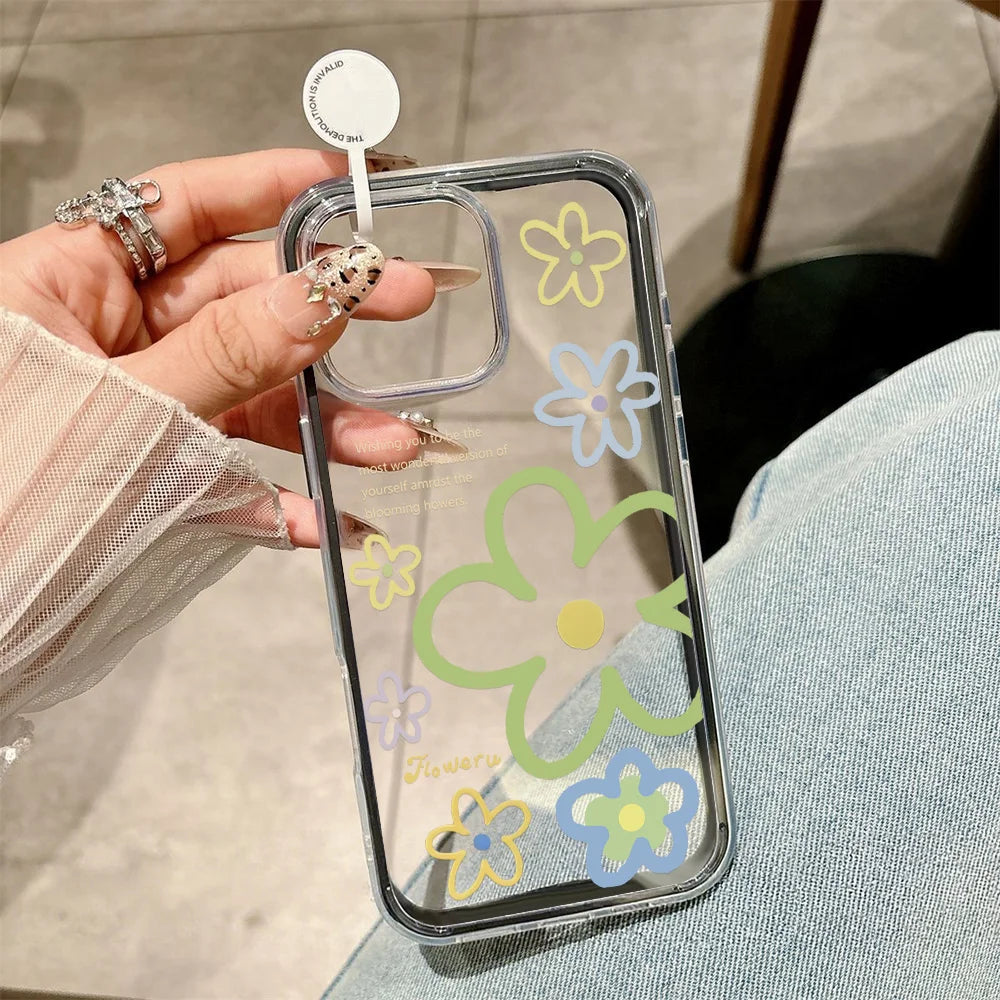 Flower Funda iPhone Case
