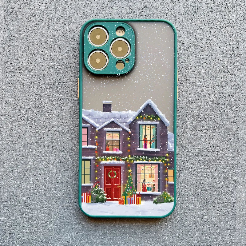Building Snow Scenery iPhone Case