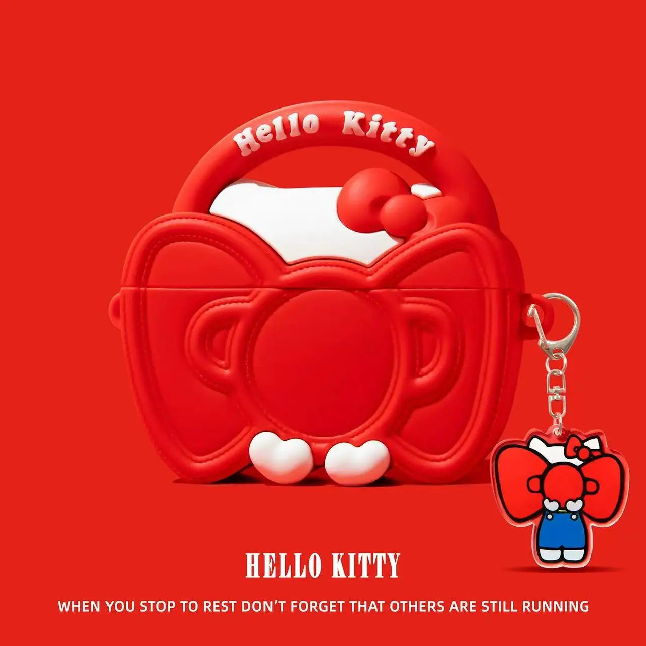 Hello Kitty AirPods 3D Cartoon Case