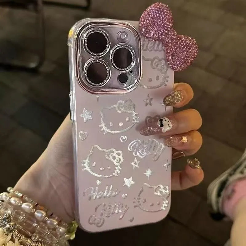 Feather Sanrio Hello Kitty iPhone Case