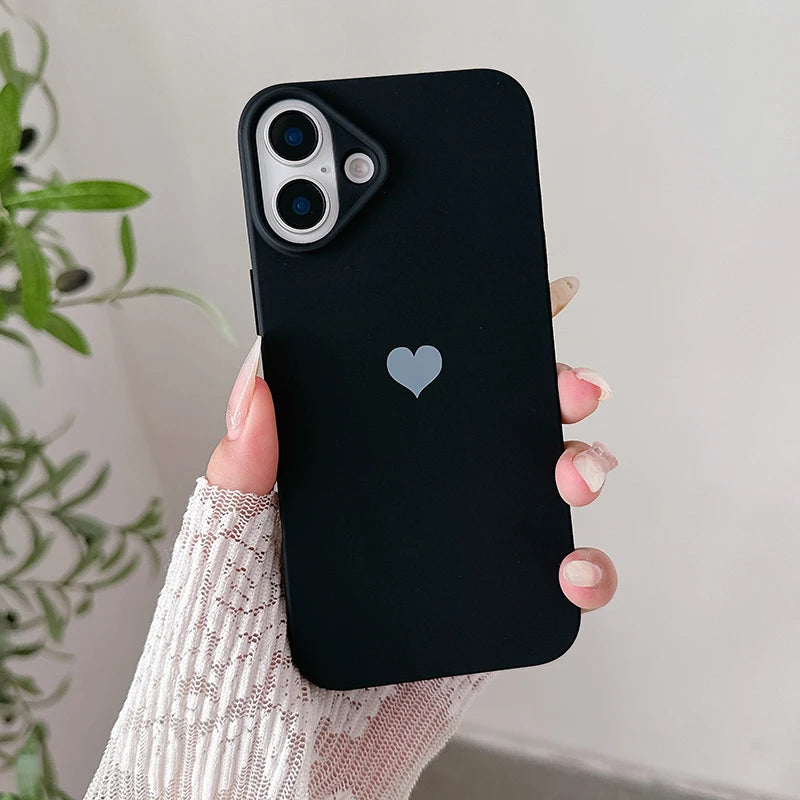 Love Candy Color Silicone Soft iPhone Case