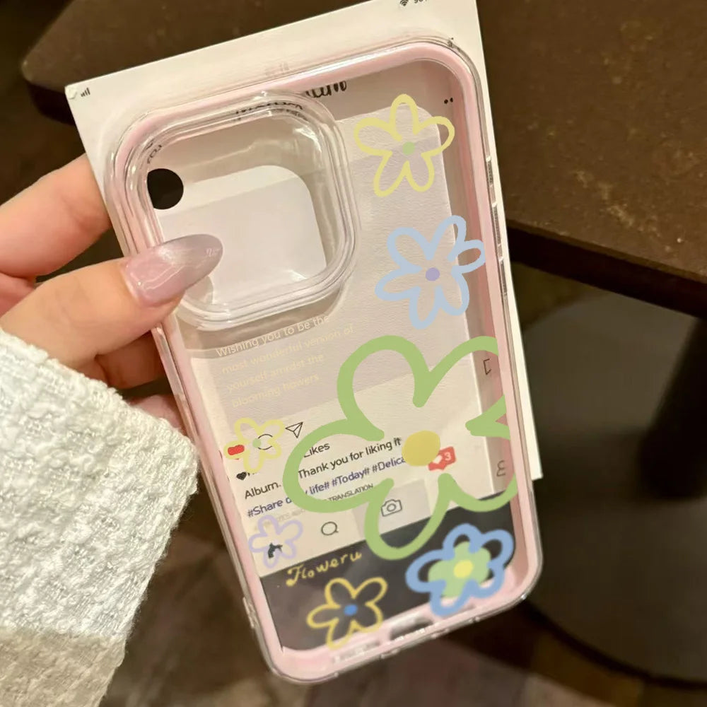 Flower Funda iPhone Case