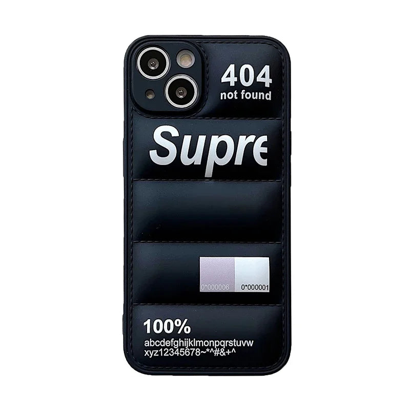 Fashion Down Jacket Puffer iPhone Case