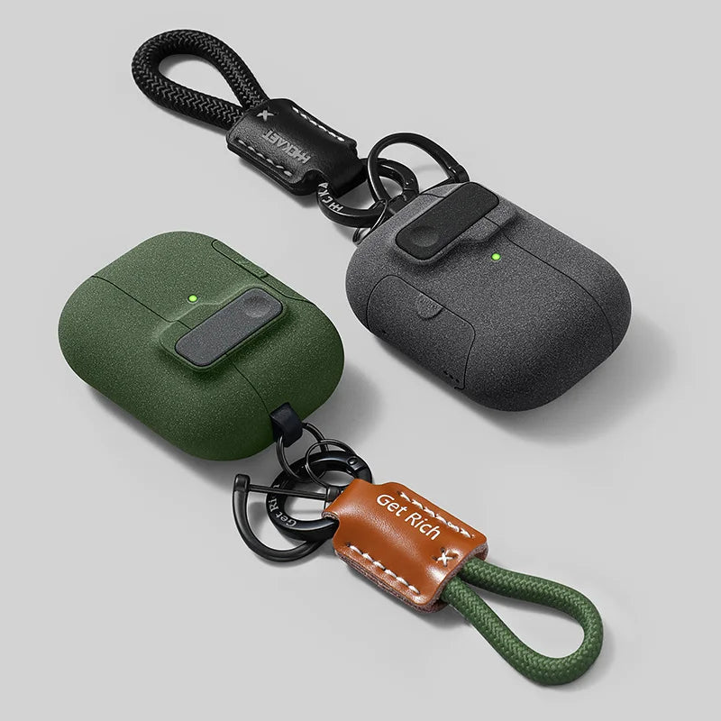 Magnetic AirPods Case with Stand and Hook