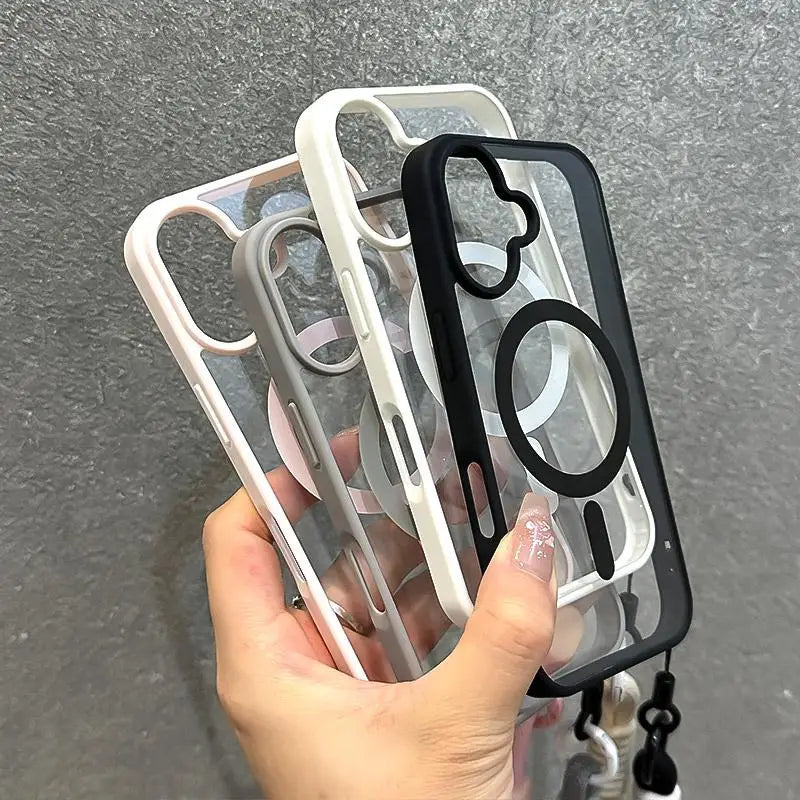 Lanyard Clear For Magsafe iPhone Case