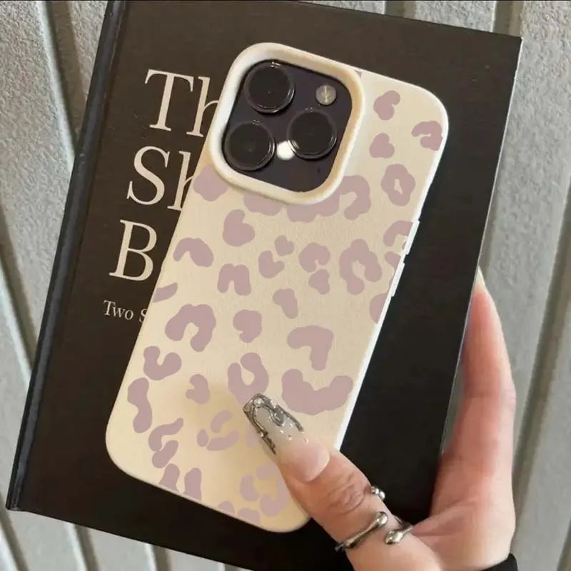 Leopard Print Lichee Patterns iPhone Case