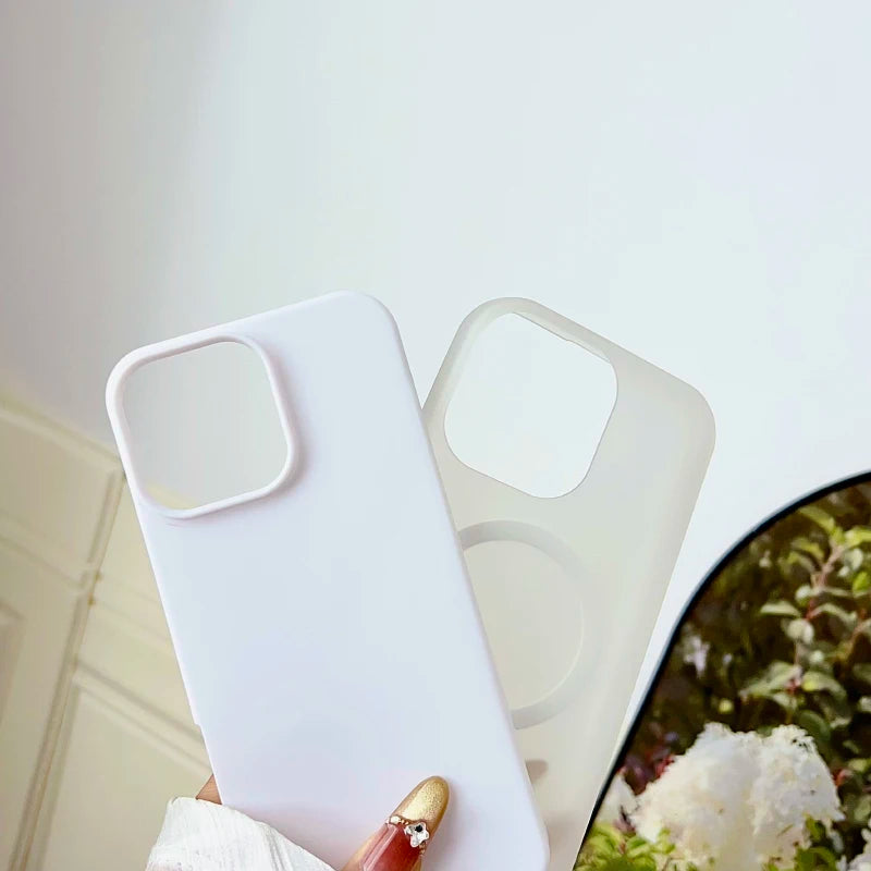 Magsafe Magnetic Wireless Charge Matte iPhone Case
