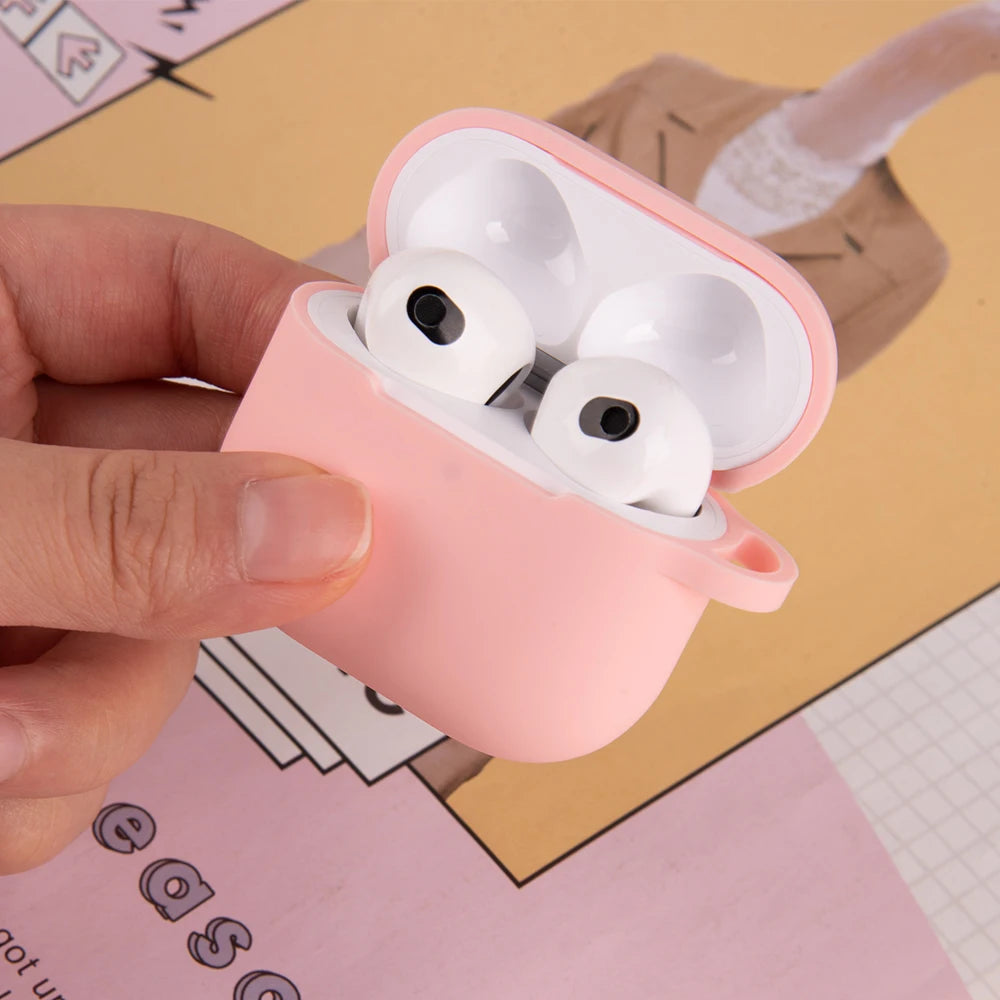 AirPods 4 Silicone Protective Case with Hook