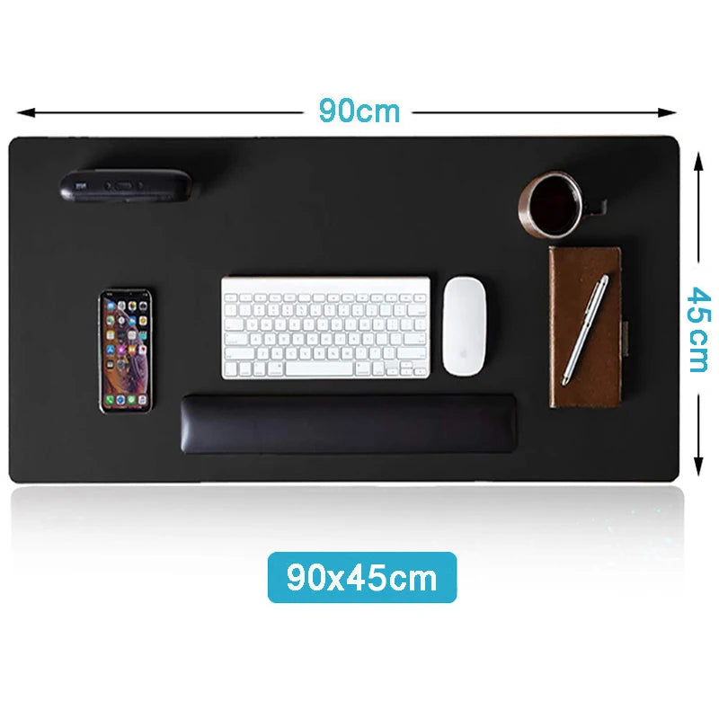 Leather Gaming Mouse Pad Desk Mat
