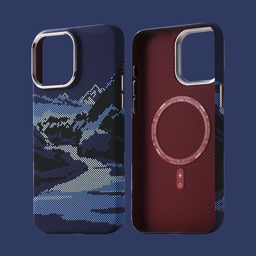 Landscape Relief for MagSafe iPhone Case