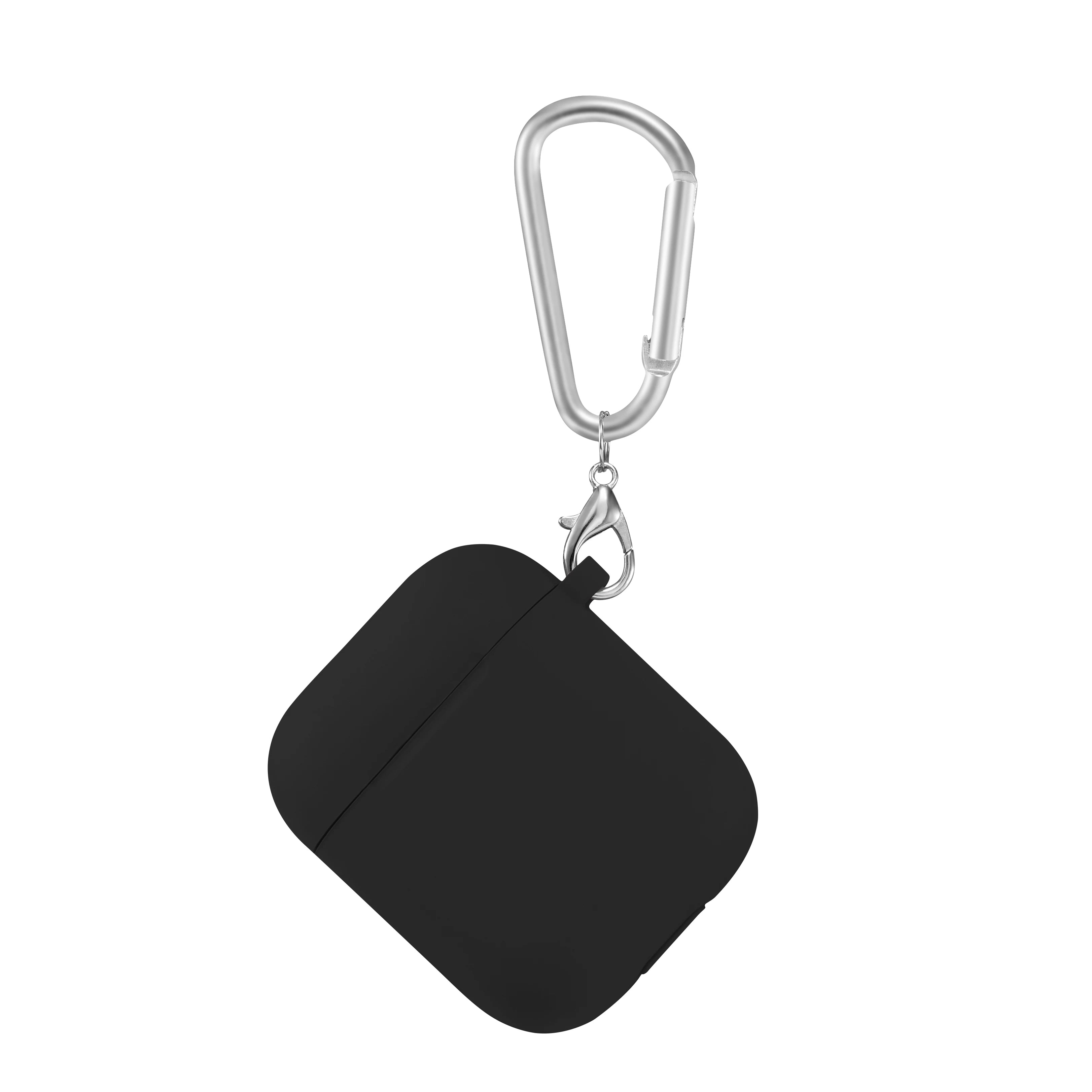 AirPods Silicone Protective Case with Keychain