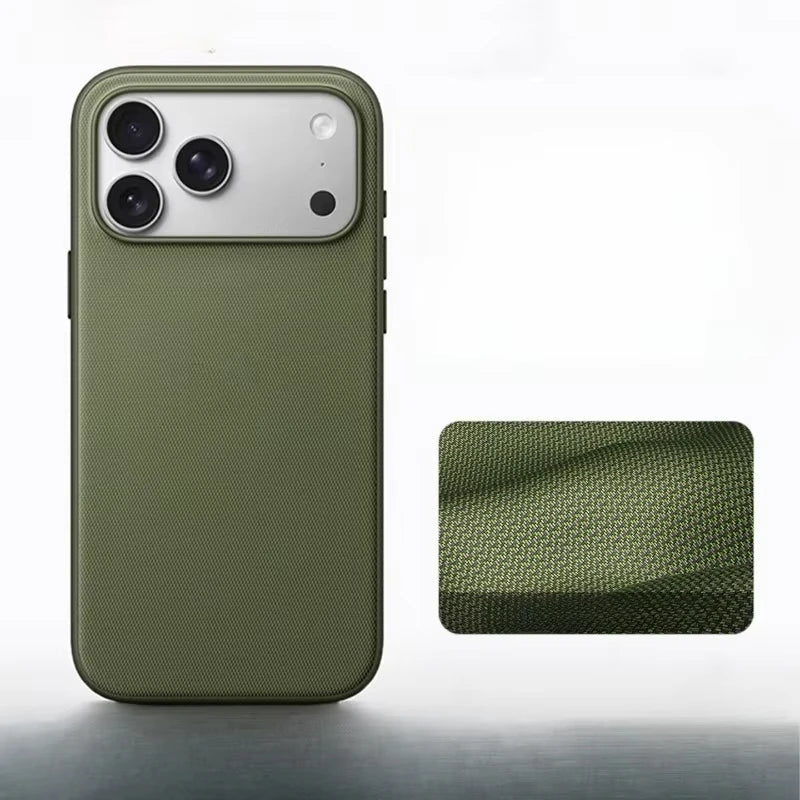 Leather Magnetic Adsorption iPhone Case
