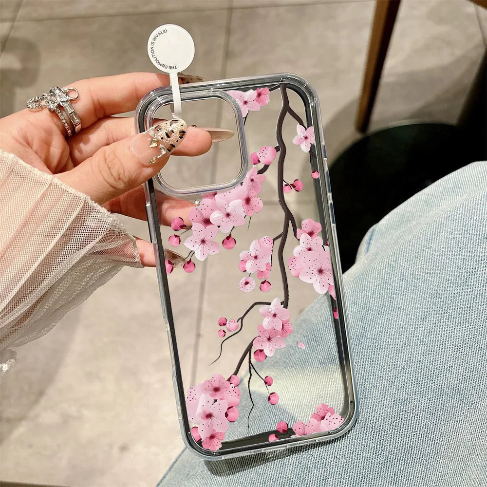 Flower Funda iPhone Case