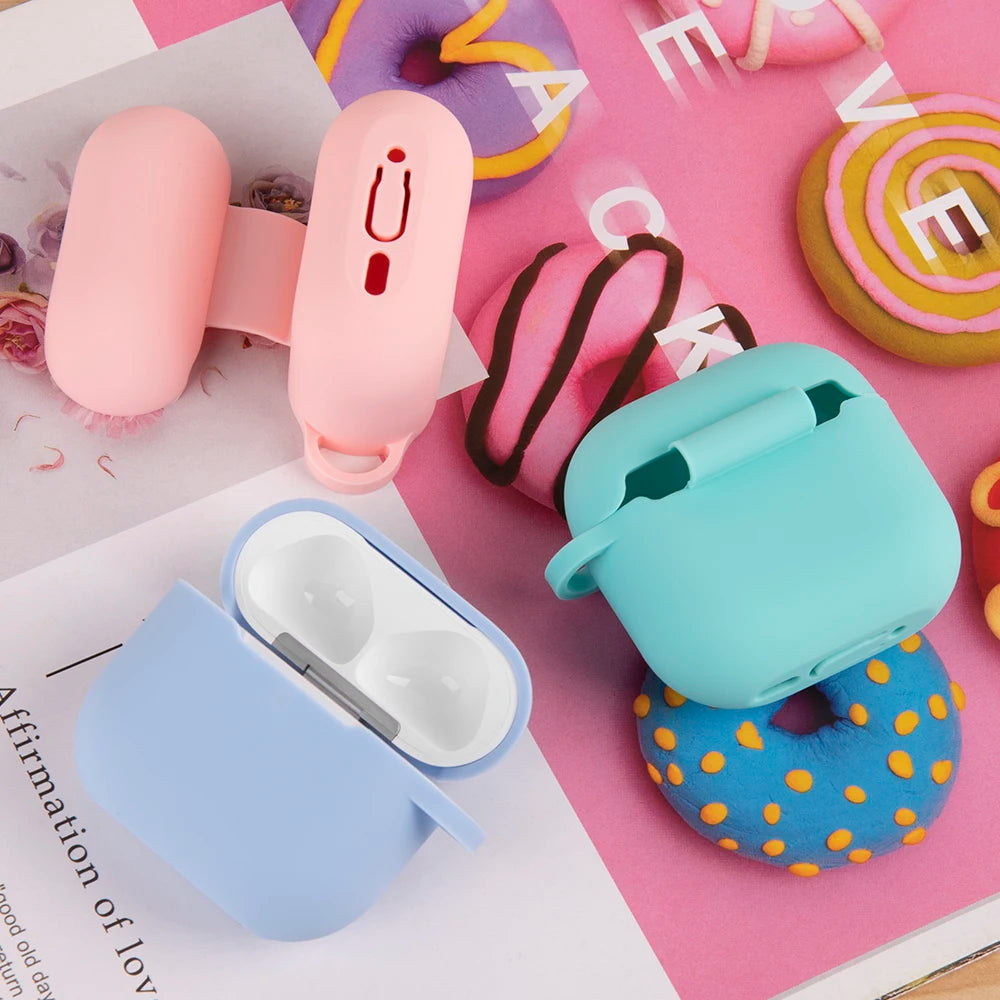 AirPods 4 Silicone Protective Case with Hook