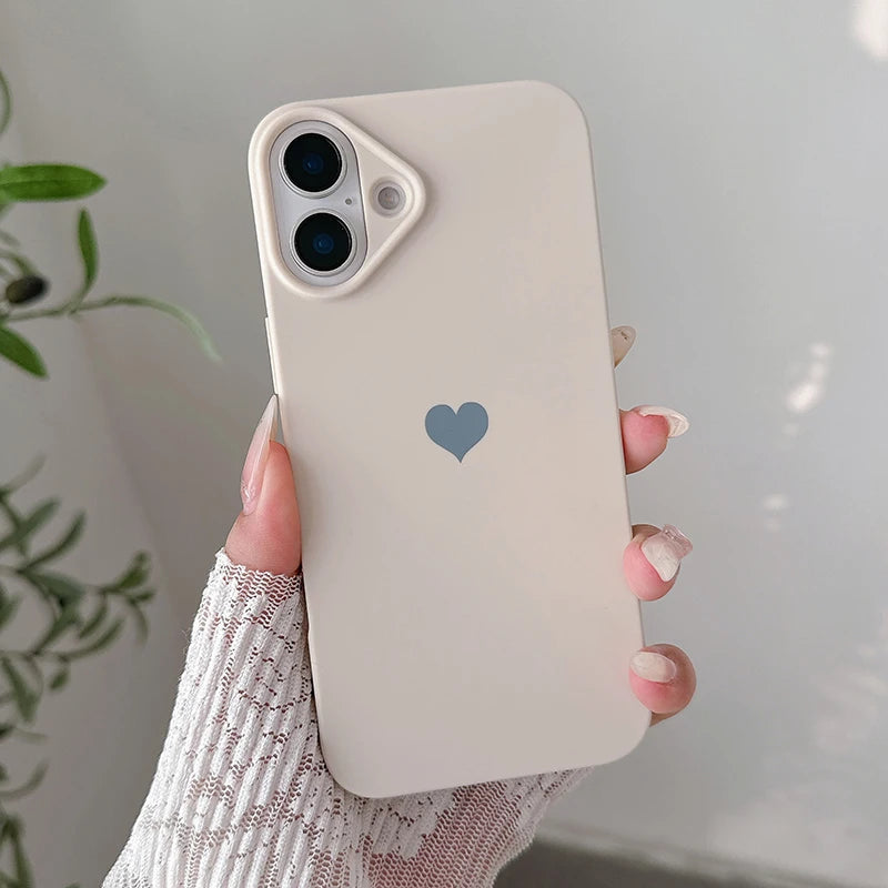 Love Candy Color Silicone Soft iPhone Case