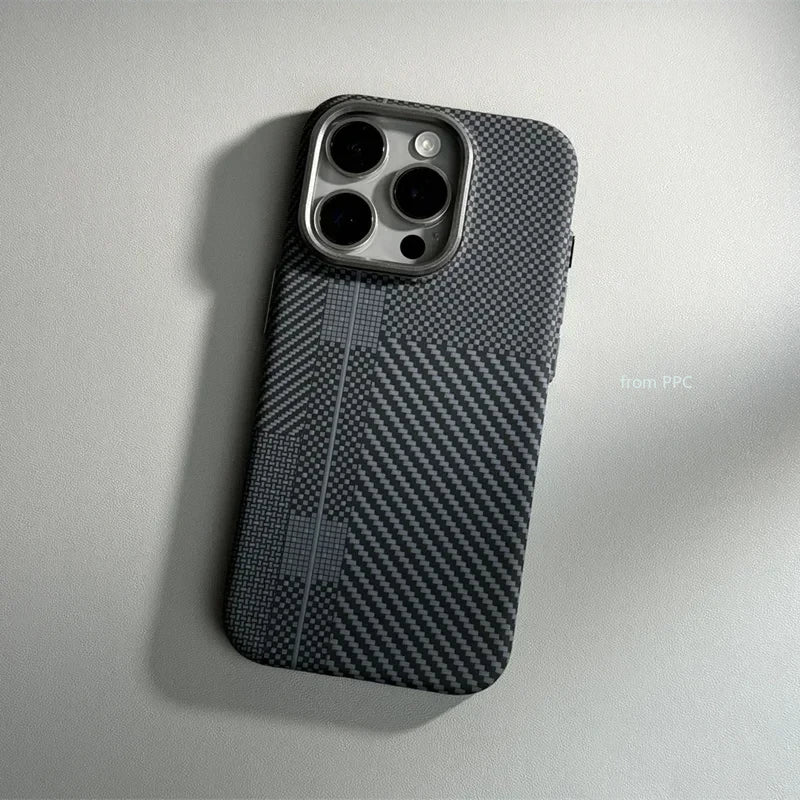 Magnetic Charging Shell Camera Armor iPhone Case