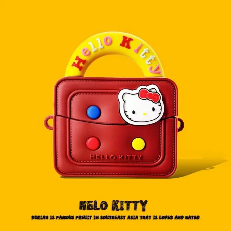 Hello Kitty AirPods 3D Cartoon Case