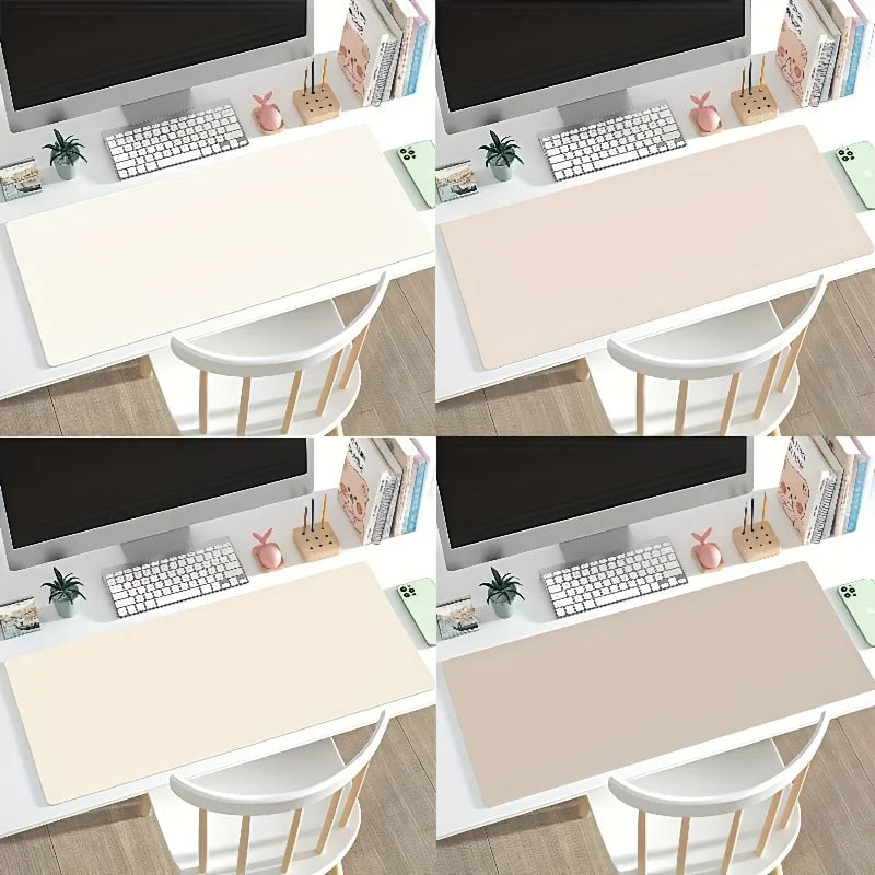 Leather Waterproof Desk Mouse Pad