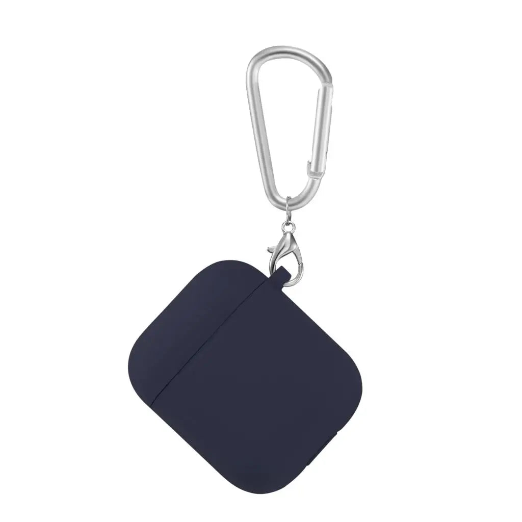 AirPods Silicone Protective Case with Keychain