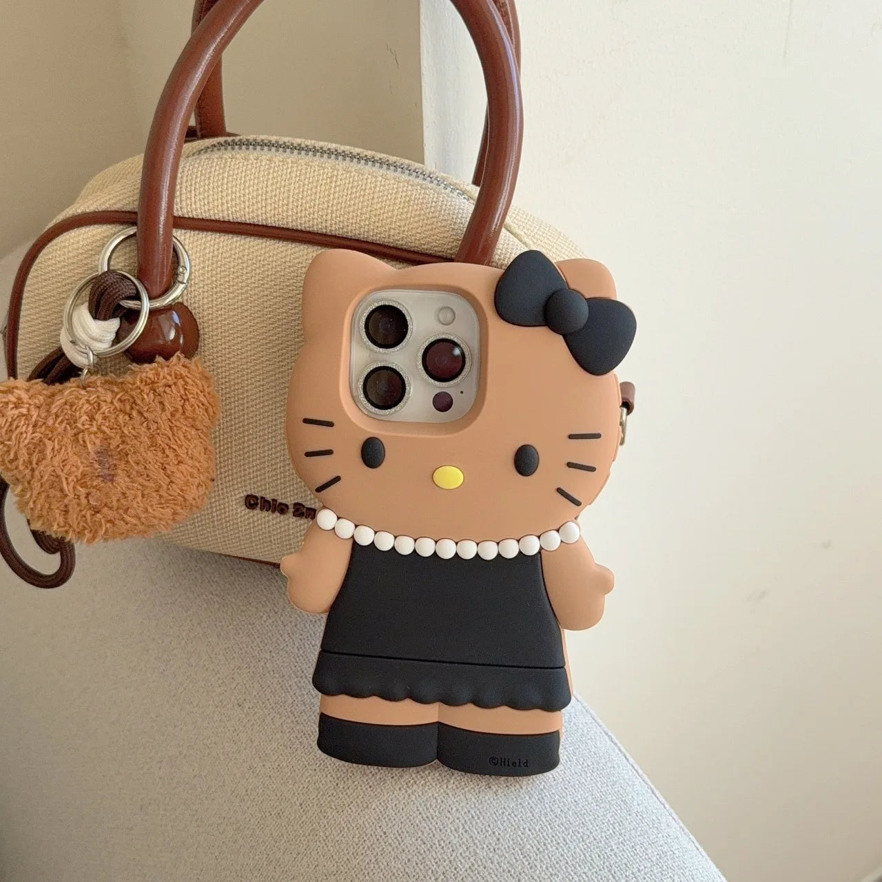 Cute Style Necklace Hello Kitty iPhone Case