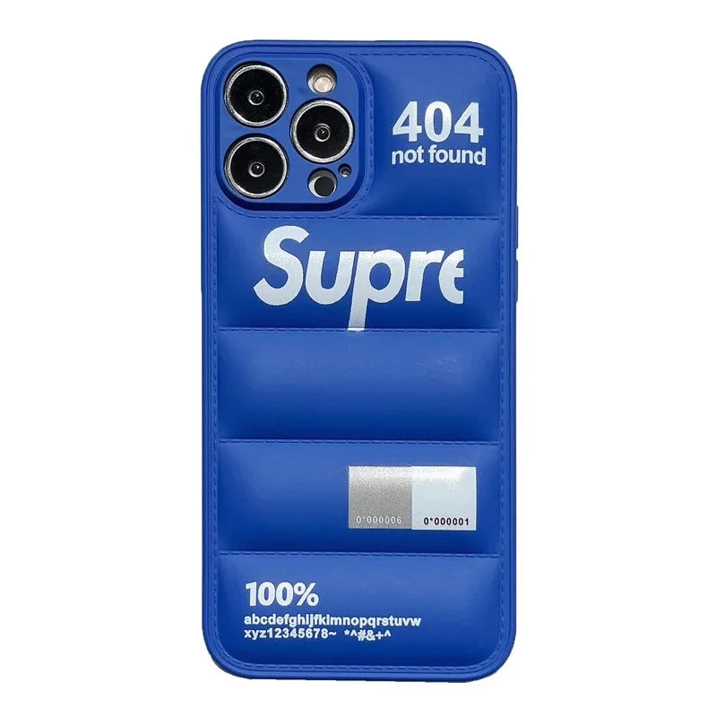 Fashion Down Jacket Puffer iPhone Case
