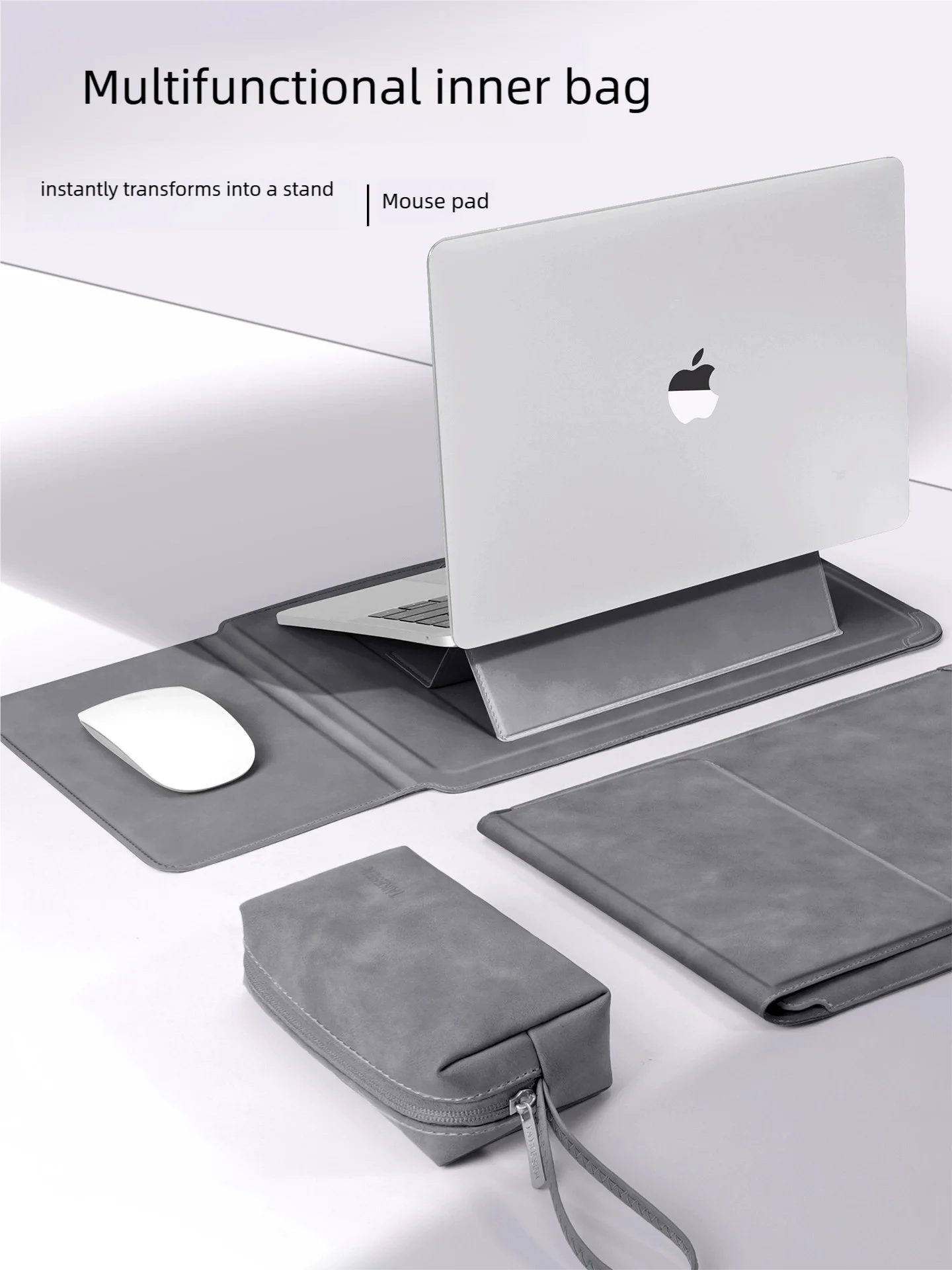 Laptop Sleeve Case with Stand for MacBook and Laptops