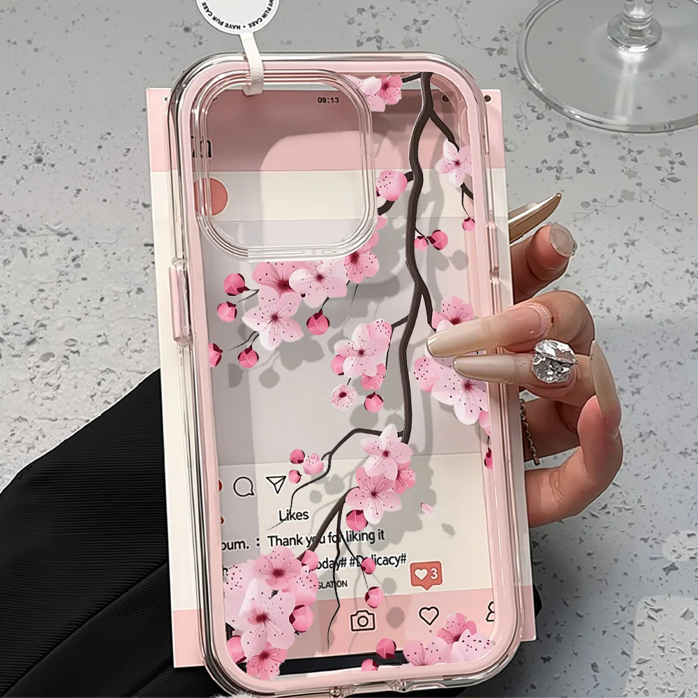 Flower Funda iPhone Case
