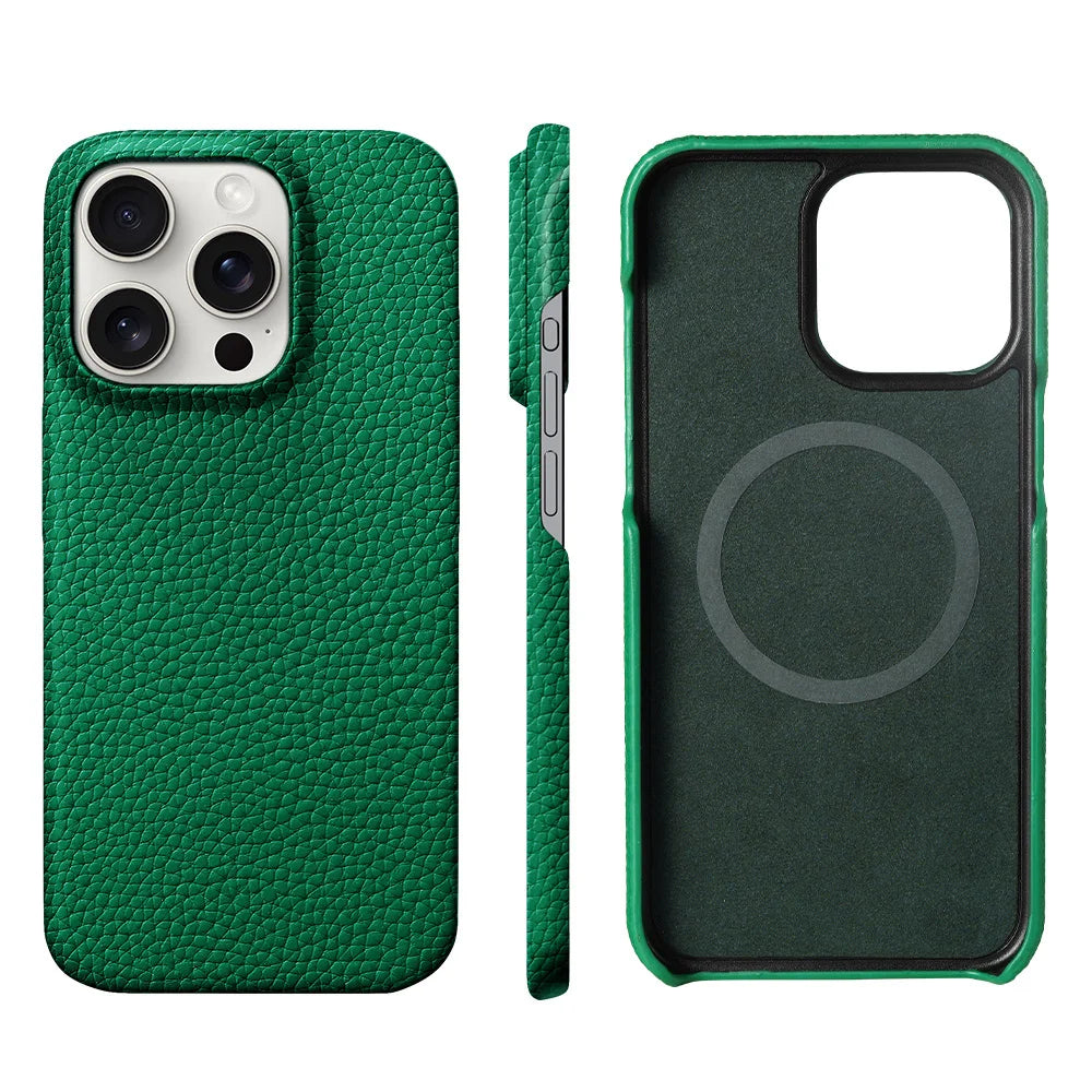 Leather Magnetic Protector iPhone Case