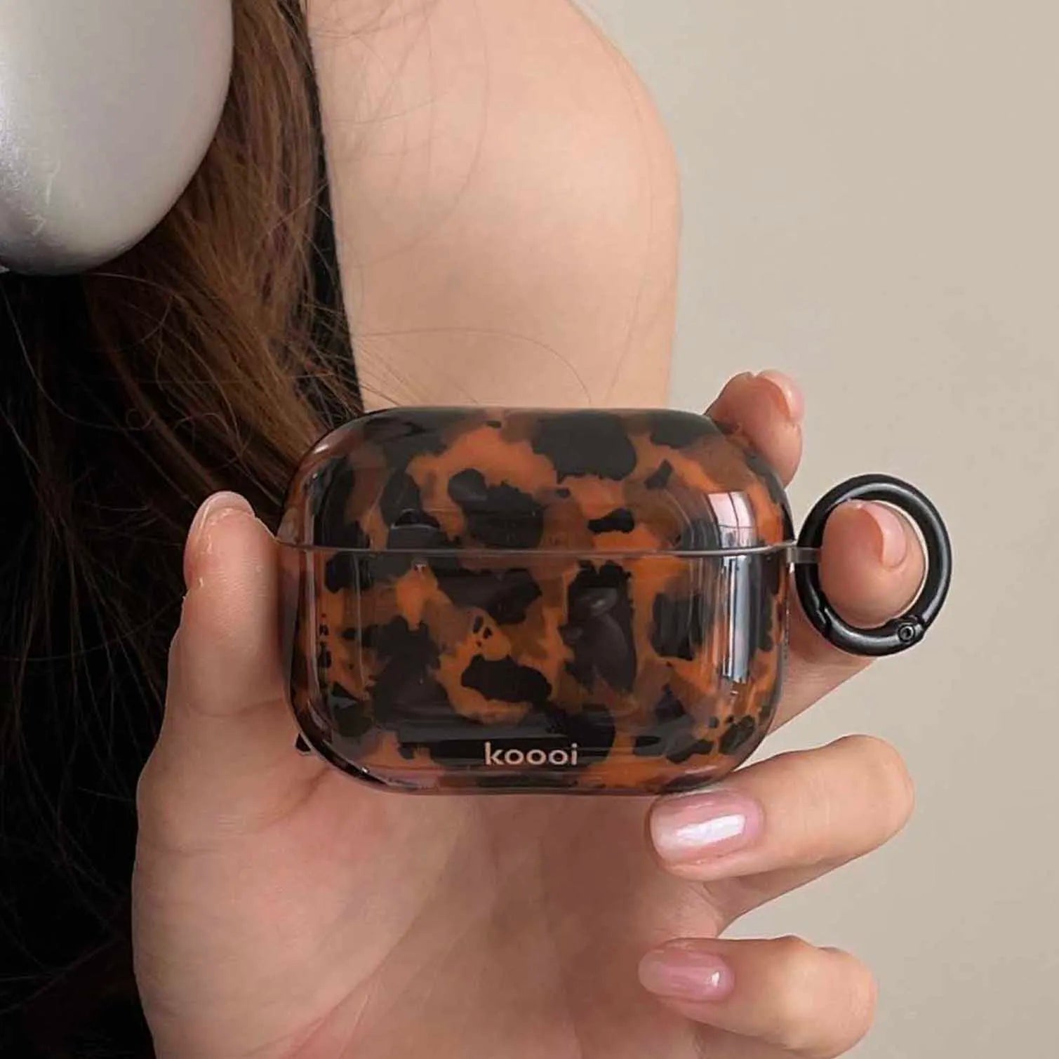 Amber Transparent AirPods Protective Case