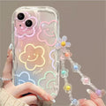 Flower Bracelet Wrist Chain Strap  iPhone Case