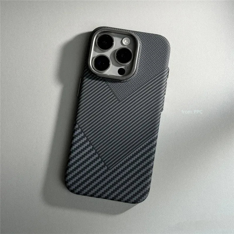 Magnetic Charging Shell Camera Armor iPhone Case
