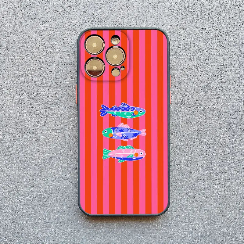Sardines Color Fish Funny iPhone Case