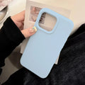 Inspired Silicone Solid Color Simple Fashion iPhone Case