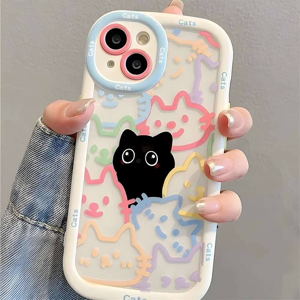 Cut Cat Aninal iPhone Case