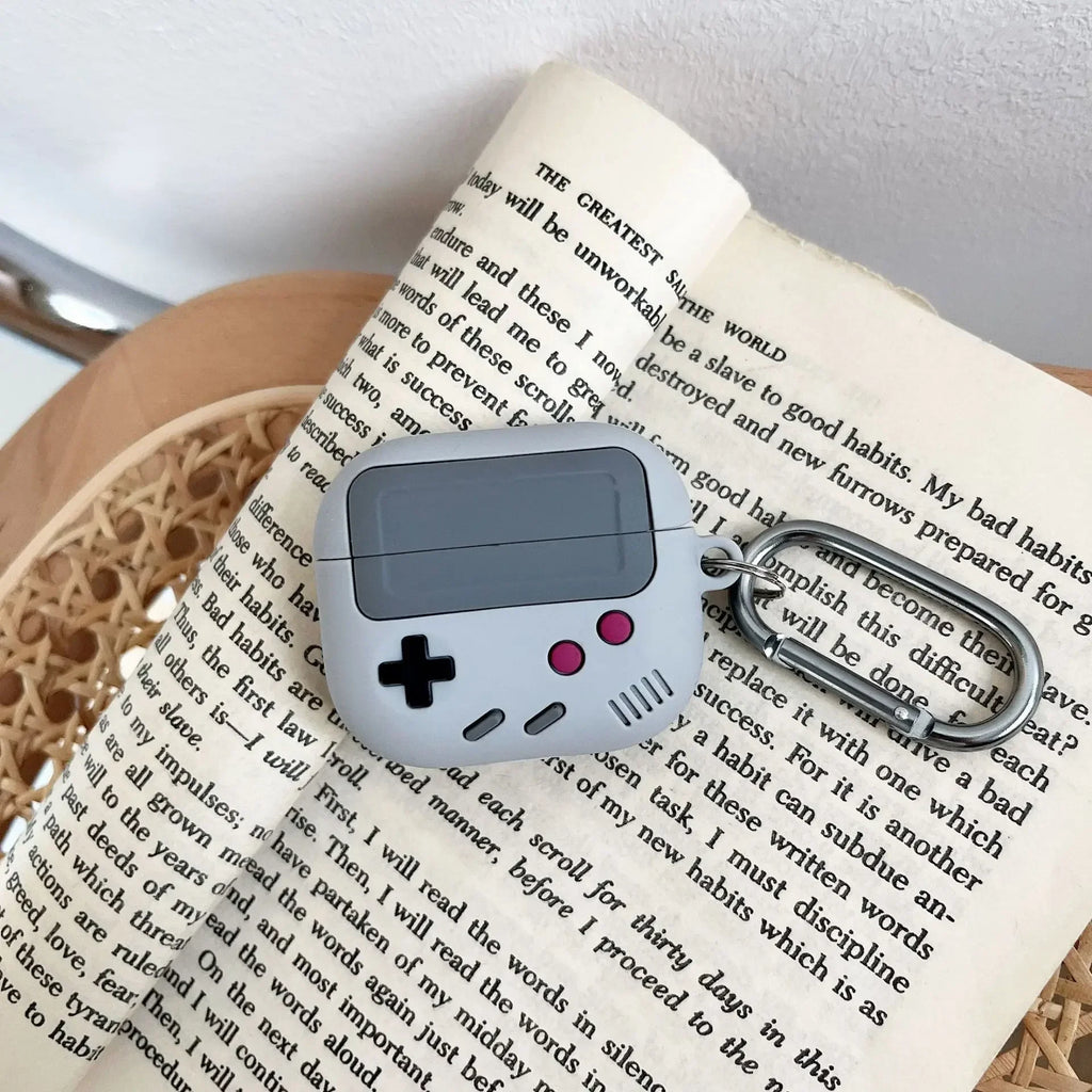 Retro Gameboy AirPods Case with Hook
