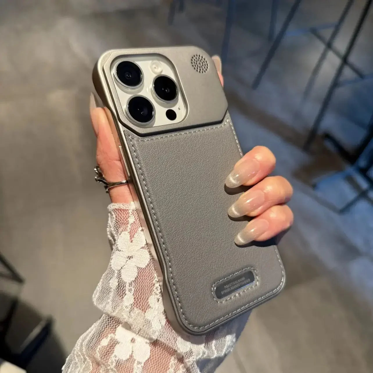 Aromatherapy Leather iPhone Case